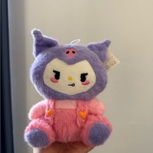Cute Purple and Pink Plush Toy
